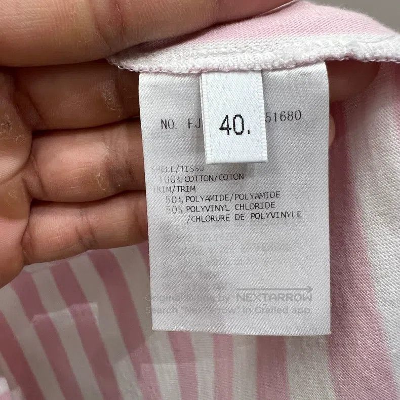 Thom Browne Thom Browne Dolphin Embroidered Striped Short Sleeve Size S / US 4 / IT 40 - 4 Thumbnail
