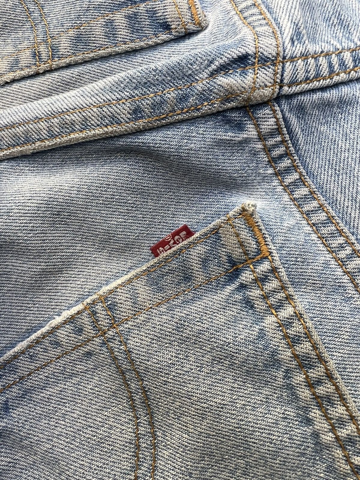 Levi's Vintage 90’s Levi’s 501xx Faded Distressed Mud Wash Jean#USA Size US 32 / EU 48 - 22 Thumbnail