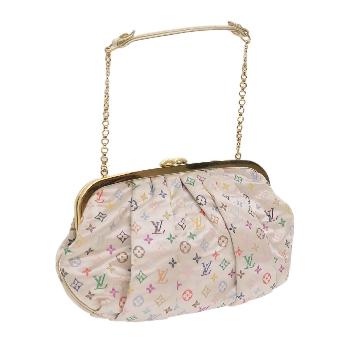 Louis Vuitton LOUIS VUITTON Monogram Multicolor Omoniere Hand Bag White Size ONE SIZE - 1 Thumbnail