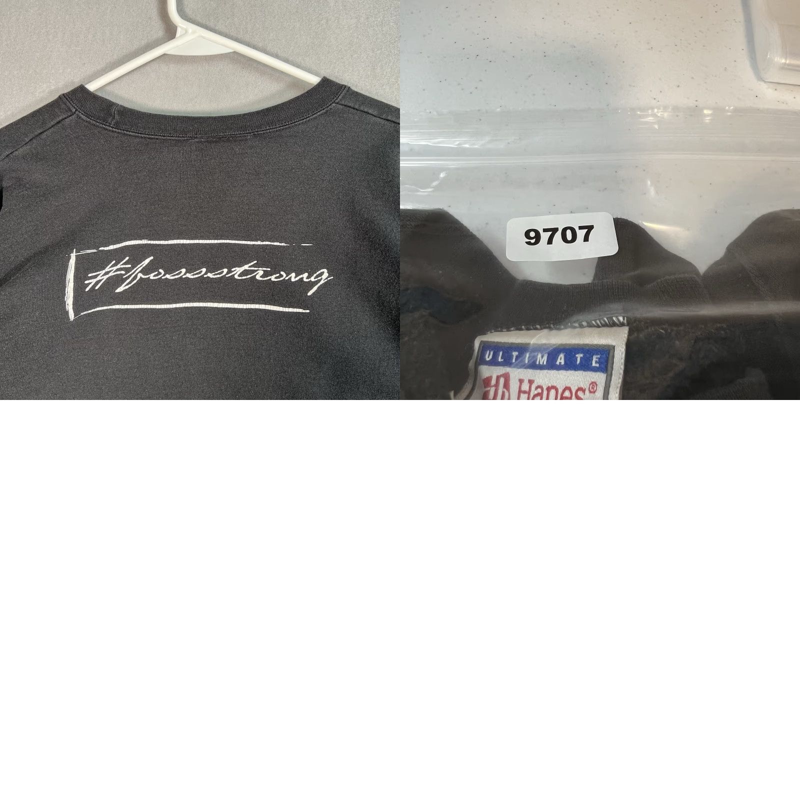 Hanes Hanes Feeling The Vibe Crewneck Sweatshirt Adult Medium Black Long Sleeve Mens Size US M / EU 48-50 / 2 - 8 Thumbnail