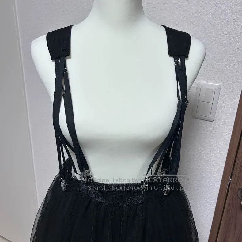 Comme des Garcons Comme Des Garcons Black Vintage Tulle Suspender Skirt Size XS / US 0-2 / IT 36-38 - 5 Thumbnail