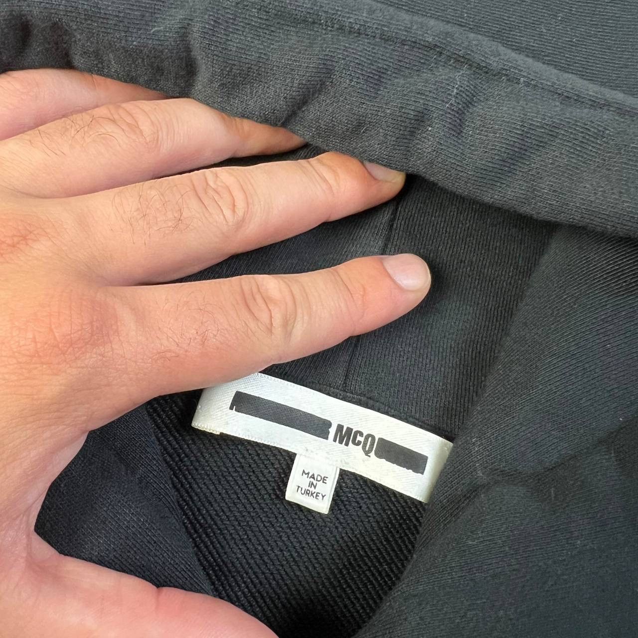McQ Alexander McQueen Alexander McQueen Swallows Velour Multilogo Luxury Hoodie Size US S / EU 44-46 / 1 - 6 Thumbnail
