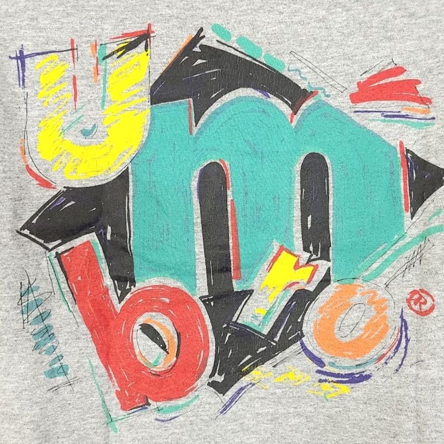 Umbro VINTAGE Umbro Soccer T Shirt Mens Size Medium 90s Futbal Football Made In USA Gray Cotton Short Sleeve Crew Neck Size US M / EU 48-50 / 2 - 5 Thumbnail