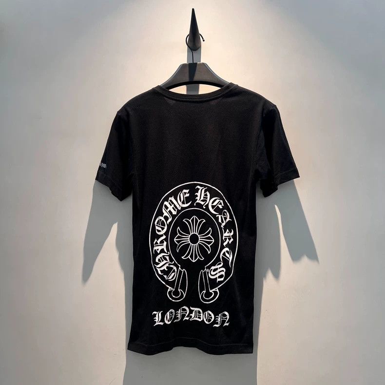Chrome Hearts Chrome hearts Black Crew Neck London Limited Short Sleeve Size US S / EU 44-46 / 1 - 2 Thumbnail