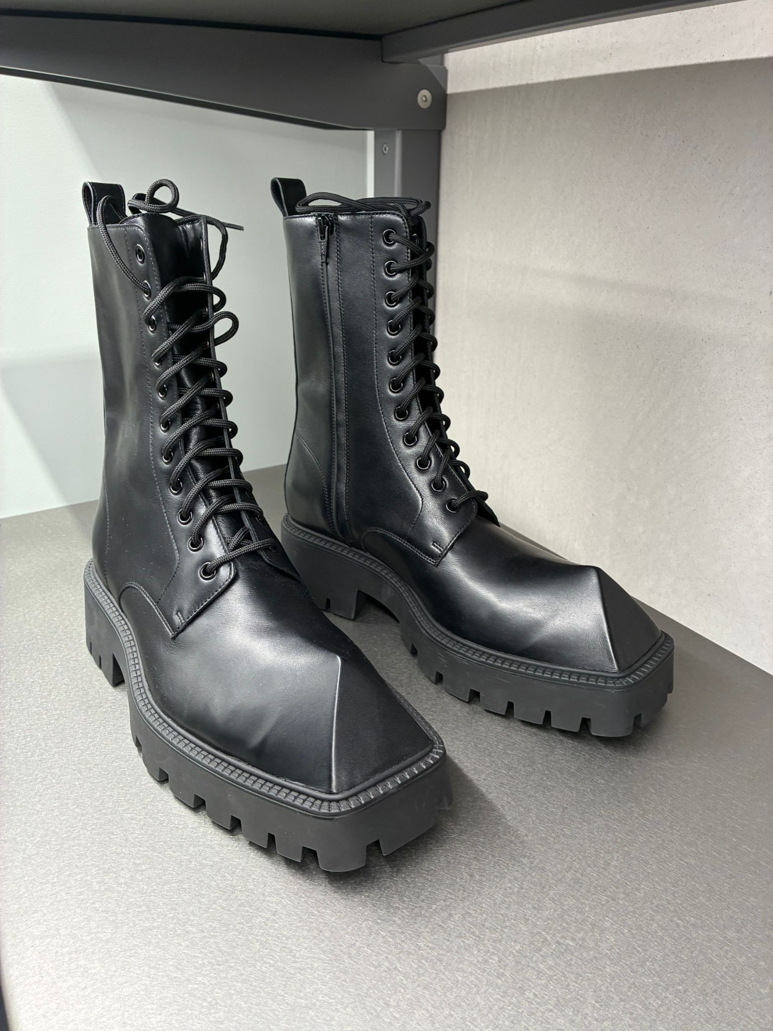 Balenciaga BALENCIAGA 20mm Lace-up Boot Size US 7 / EU 40 - 6 Thumbnail