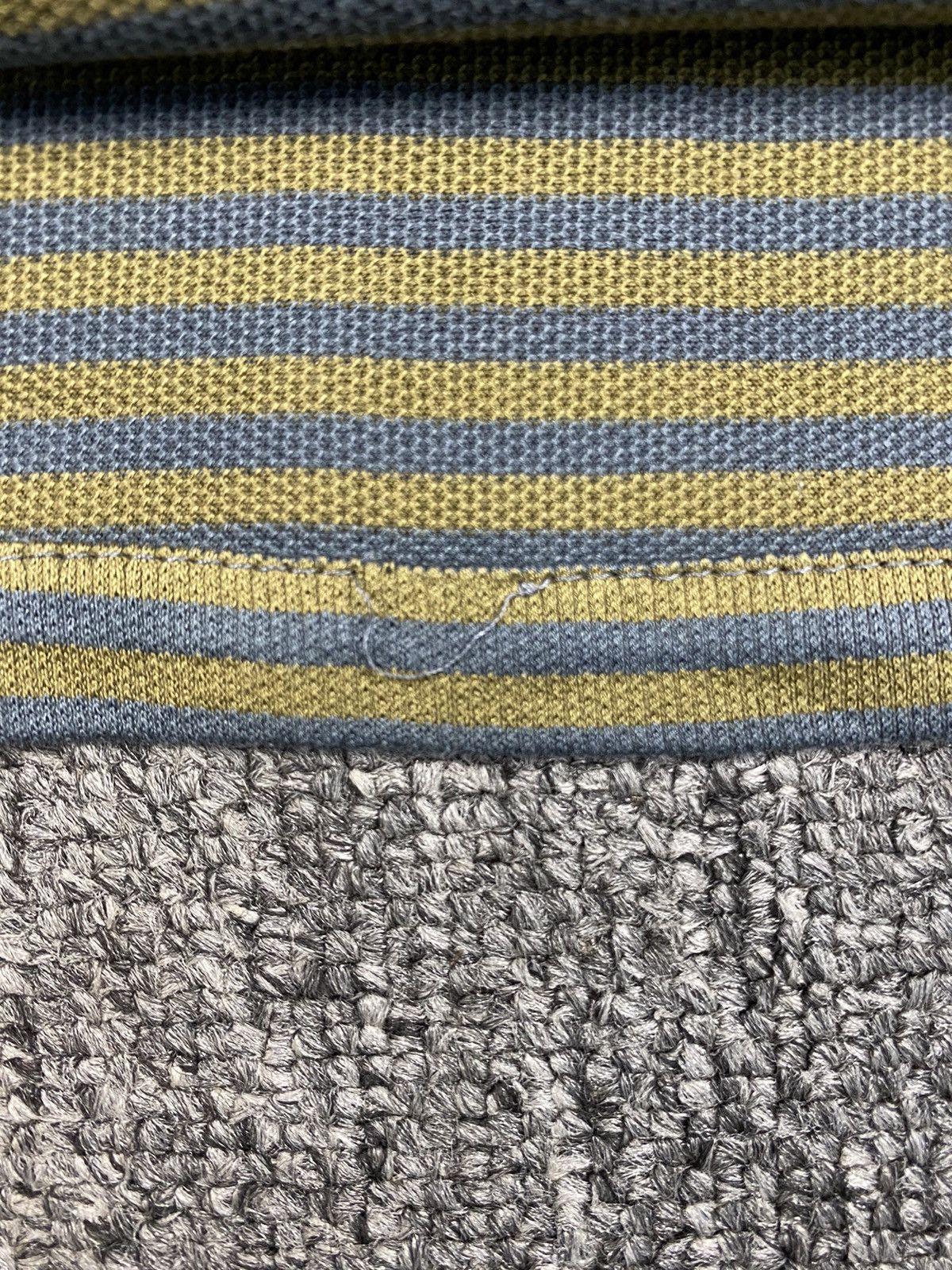Christian Dior Monsieur × Designer × Vintage Vintage Christian Dior Monsieur Stripe Pocket Polo Size US M / EU 48-50 / 2 - 6 Thumbnail