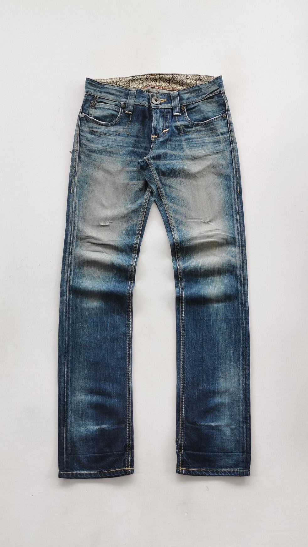 Edwin Edwin 503 Distressed Jeans Size US 30 / EU 46 - 2 Thumbnail