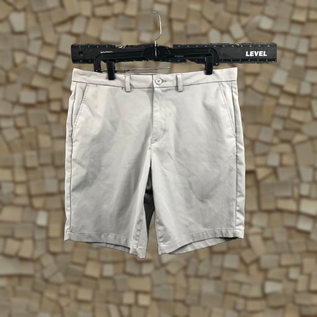 George George Mens Chino Shorts 36 Mid Rise Medium Wash Gray Size US 36 / EU 52 - 1 Thumbnail