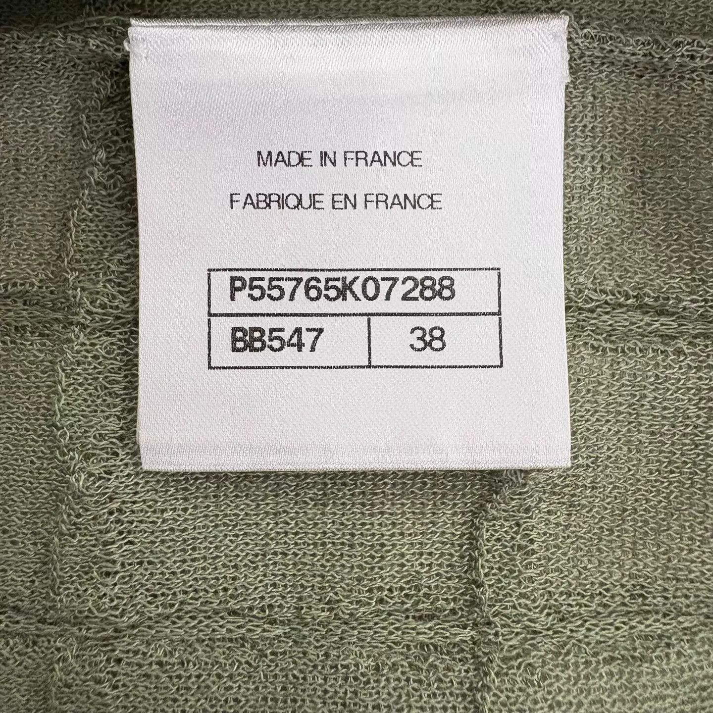 Chanel Chanel Green Lace Knit Cardigan 38 99NWT Size S / US 4 / IT 40 - 5 Thumbnail