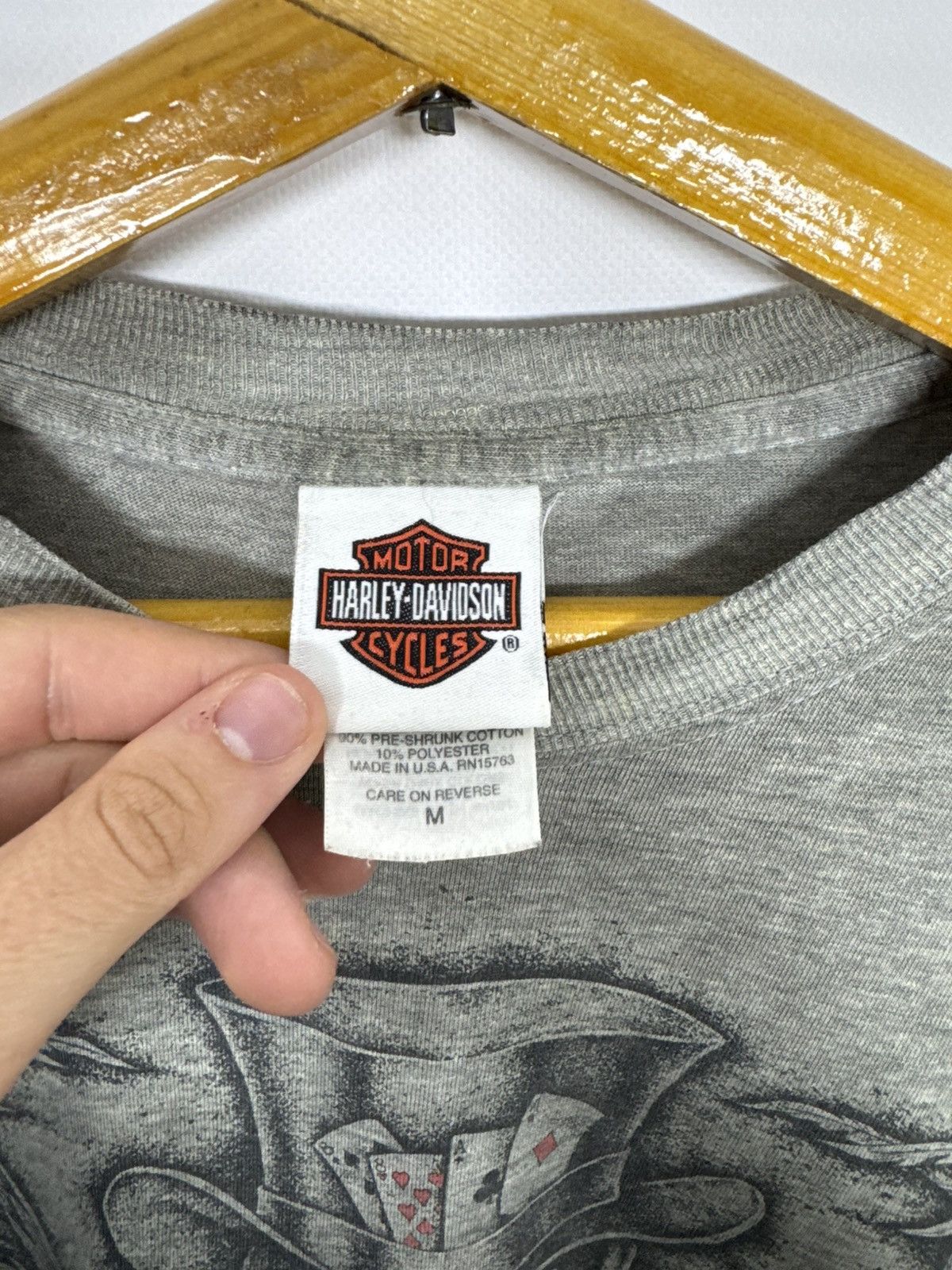 Harley Davidson Vintage Harley Davidson T Shirt Big Logo Size US M / EU 48-50 / 2 - 12 Thumbnail