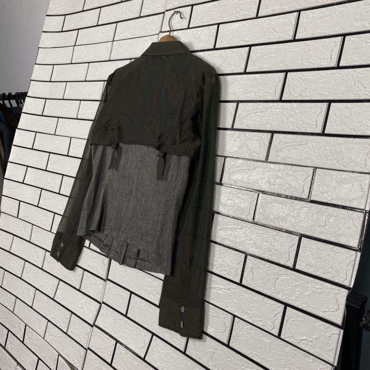 Issey Miyake 📌Vintage Button Jacket Double Astro Style Intellection Size US S / EU 44-46 / 1 - 11 Thumbnail
