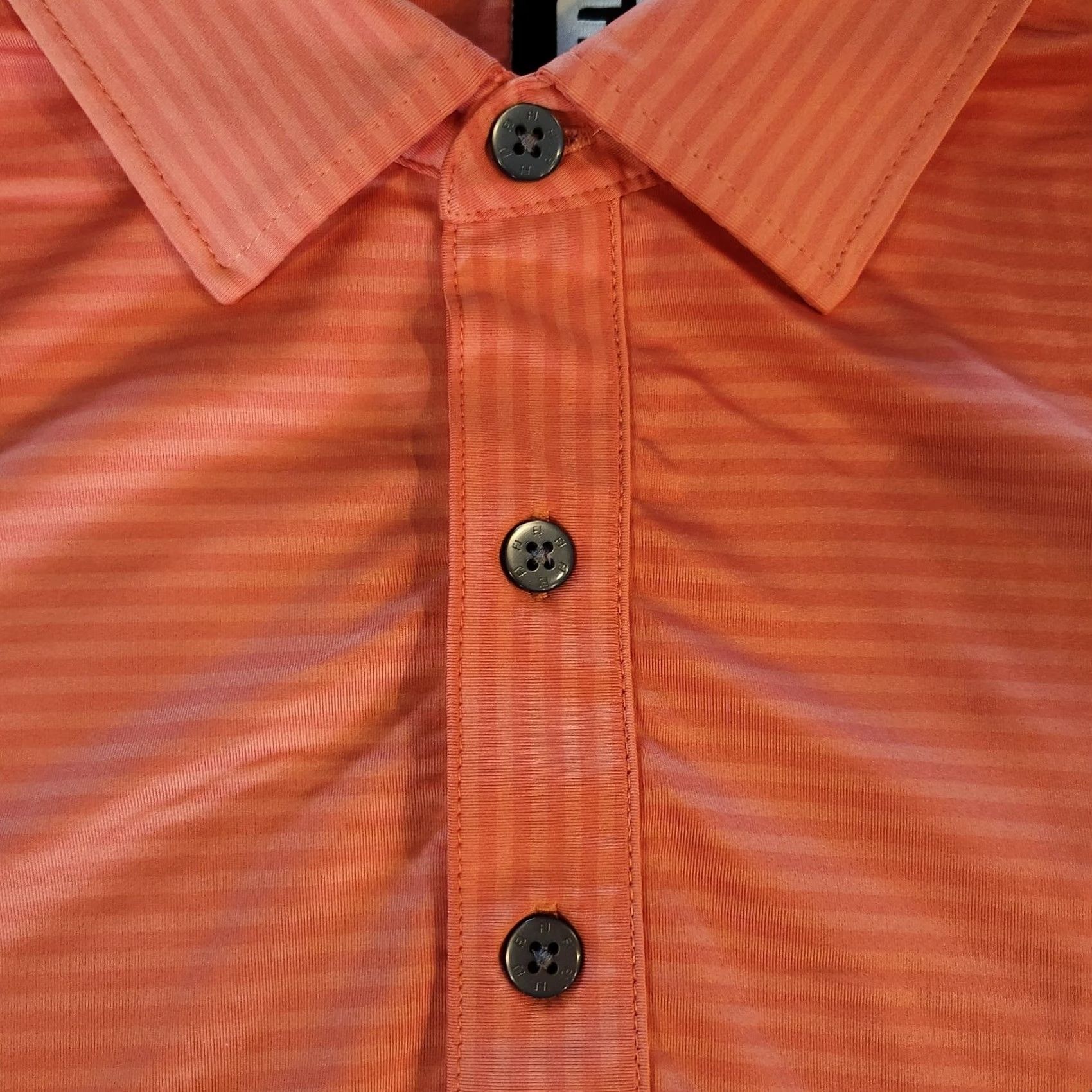 Footjoy FootJoy TCP Polo Shirt Mens 2XL Coral Tournament Players Club Performance Polo Shirt Short Sleeve Logo Mens 2XL Coral Golf Size US XXL / EU 58 / 5 - 5 Thumbnail
