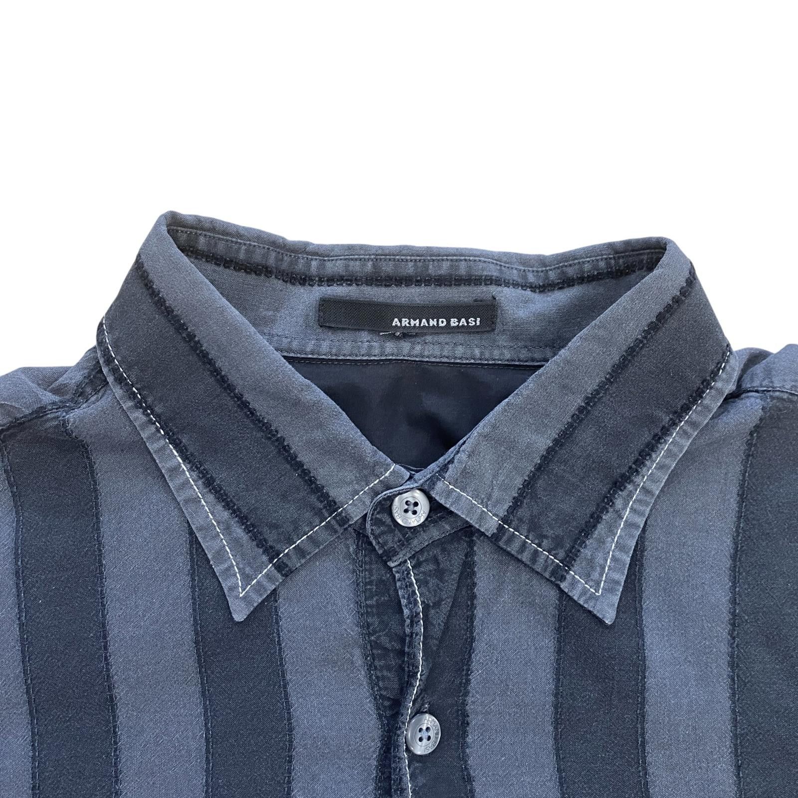Other Armand Basi Y2K 2003 Striped Button Up Grey XL Size US XL / EU 56 / 4 - 3 Thumbnail