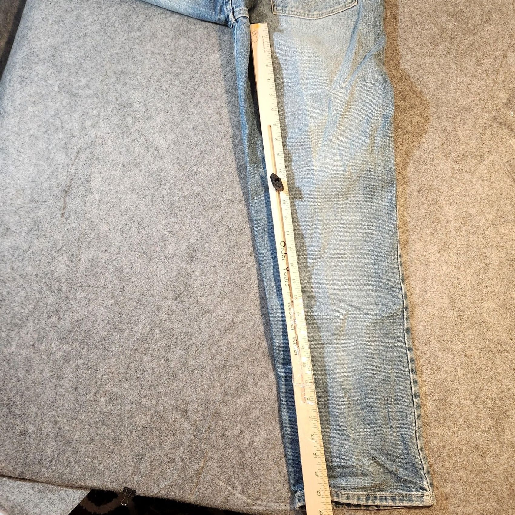 Vintage Vintage NY Jeans New York & Company Jeans Womens 12 Blue Original Denim Pants Straight Regular 30x30.5 Womens Size 34" / US 12 / IT 48 - 6 Thumbnail