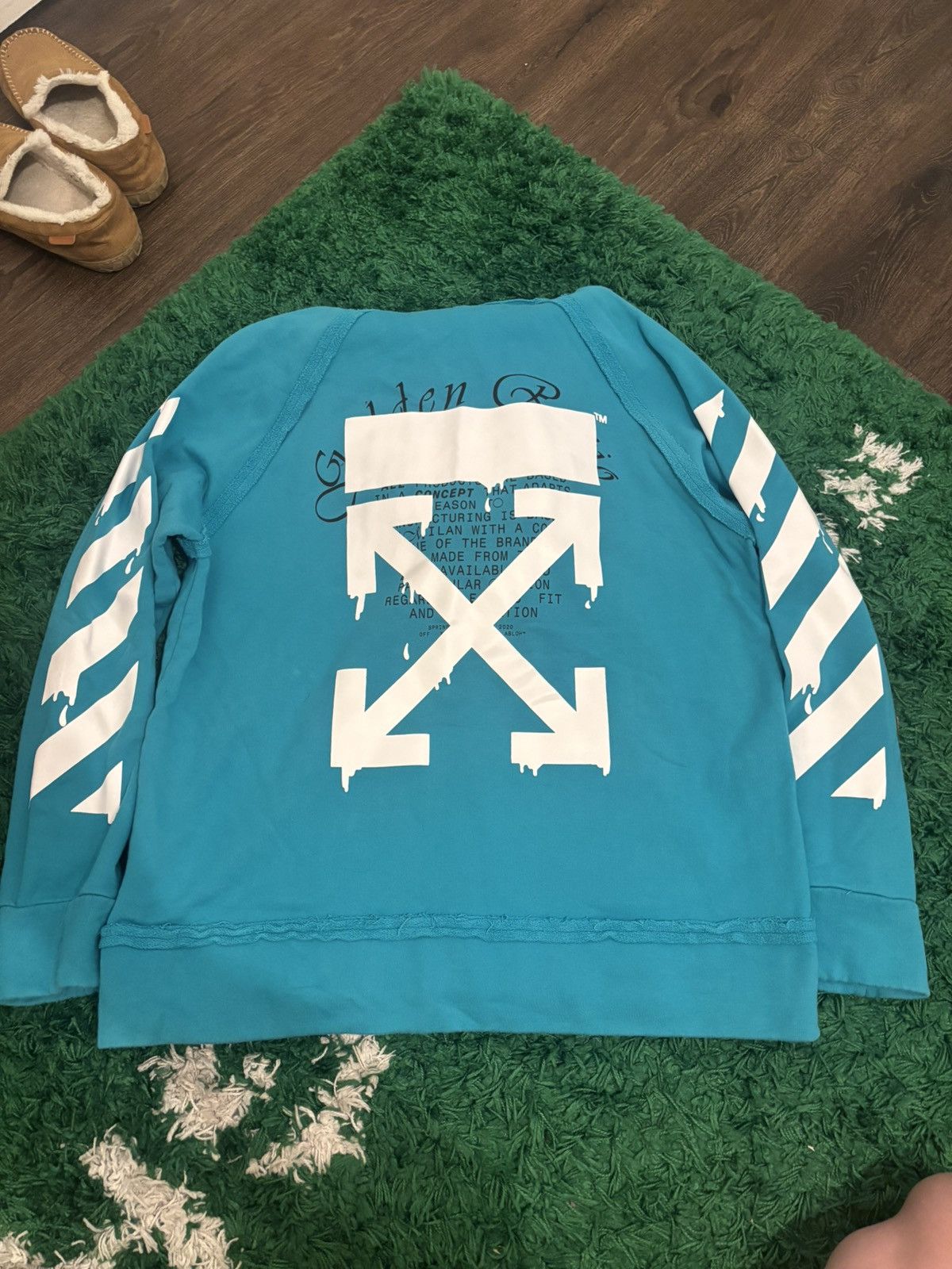 Off-White Off White Oversized Logo Hoodie Size US S / EU 44-46 / 1 - 5 Thumbnail