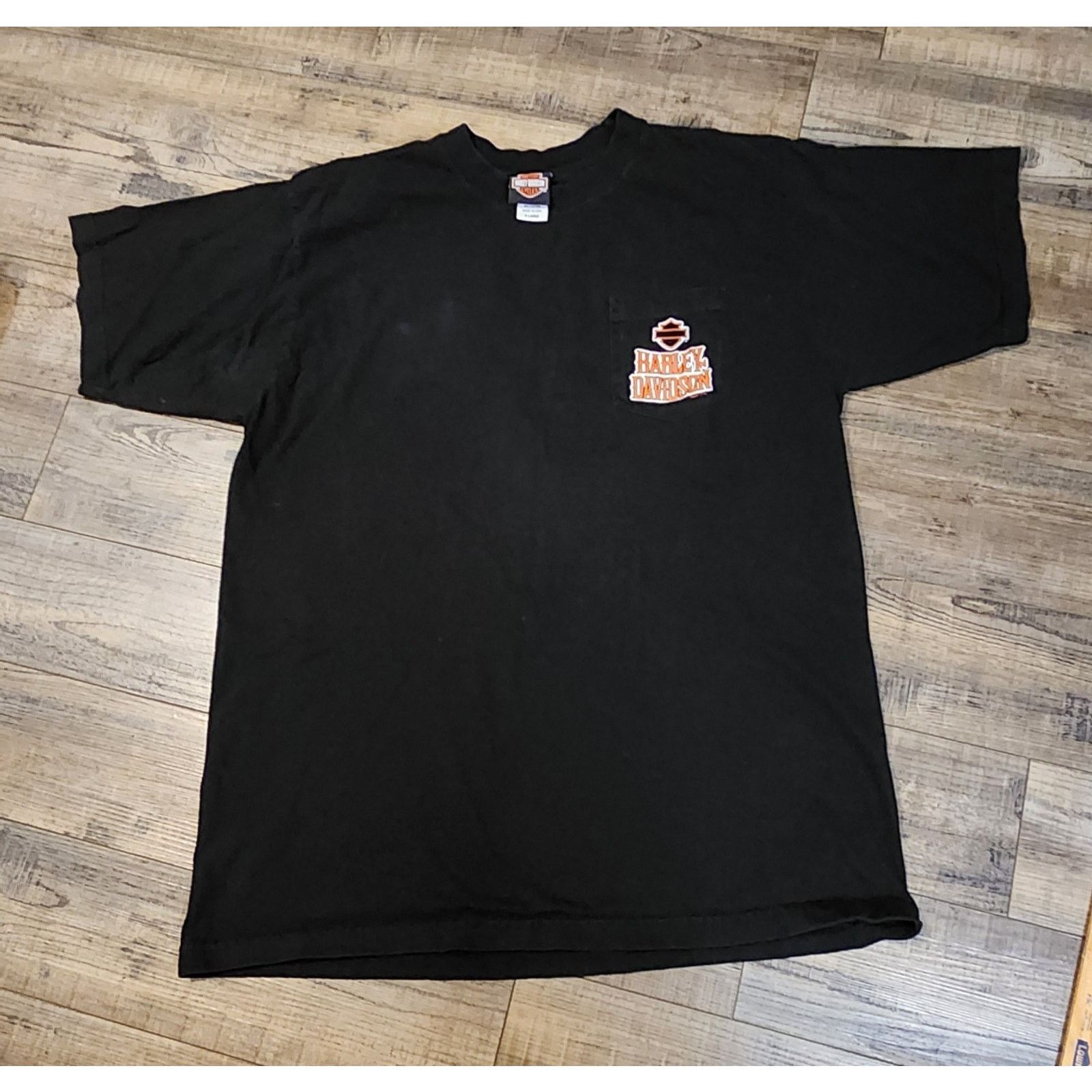 Harley Davidson Harley Davidson Black Tshirt Horne Lake MS Size XL. #2025 Size US XL / EU 56 / 4 - 2 Thumbnail