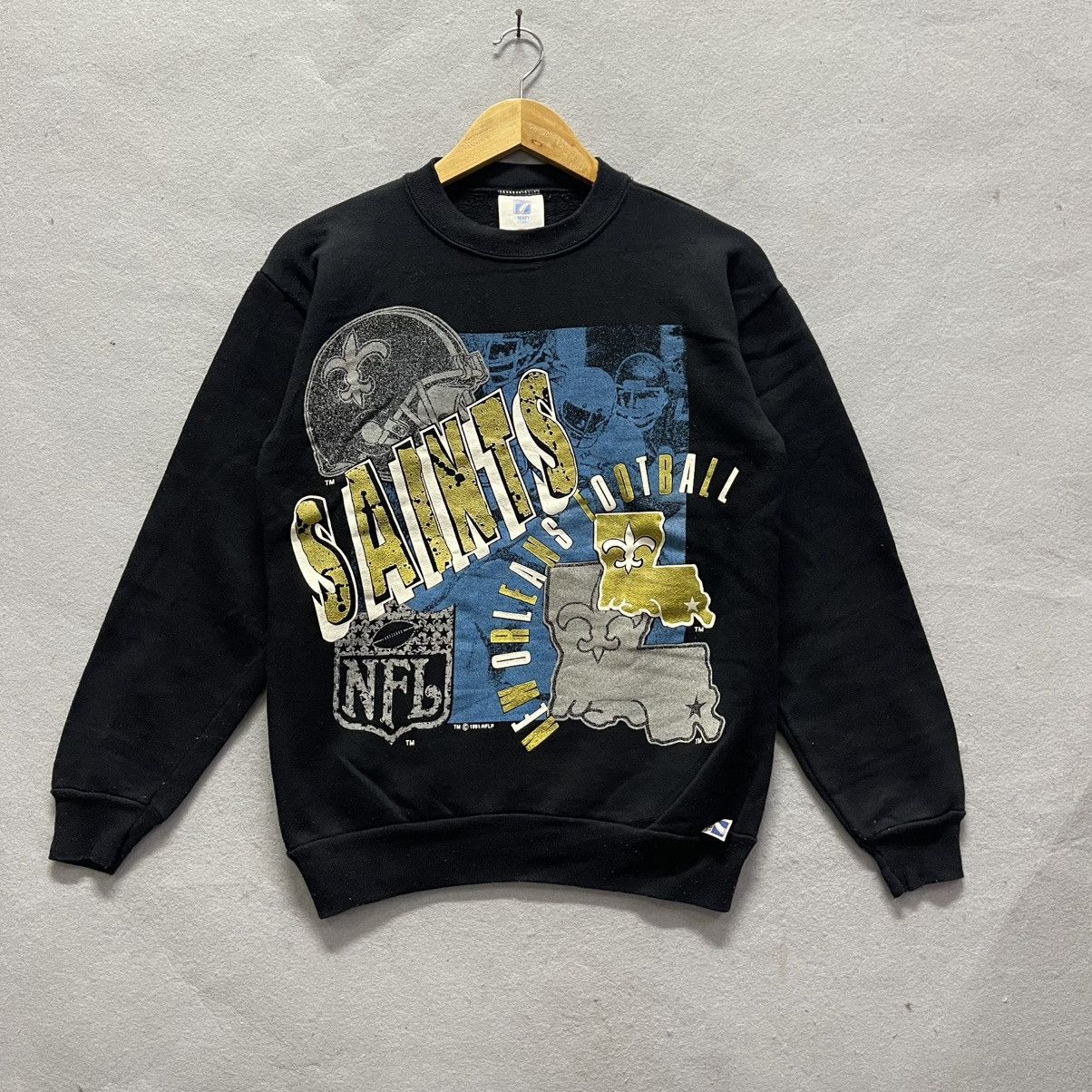 Logo 7 Vintage 1991 NFL New Orleans Saints Sweatshirt by Logo 7 Size US S / EU 44-46 / 1 - 1 Thumbnail