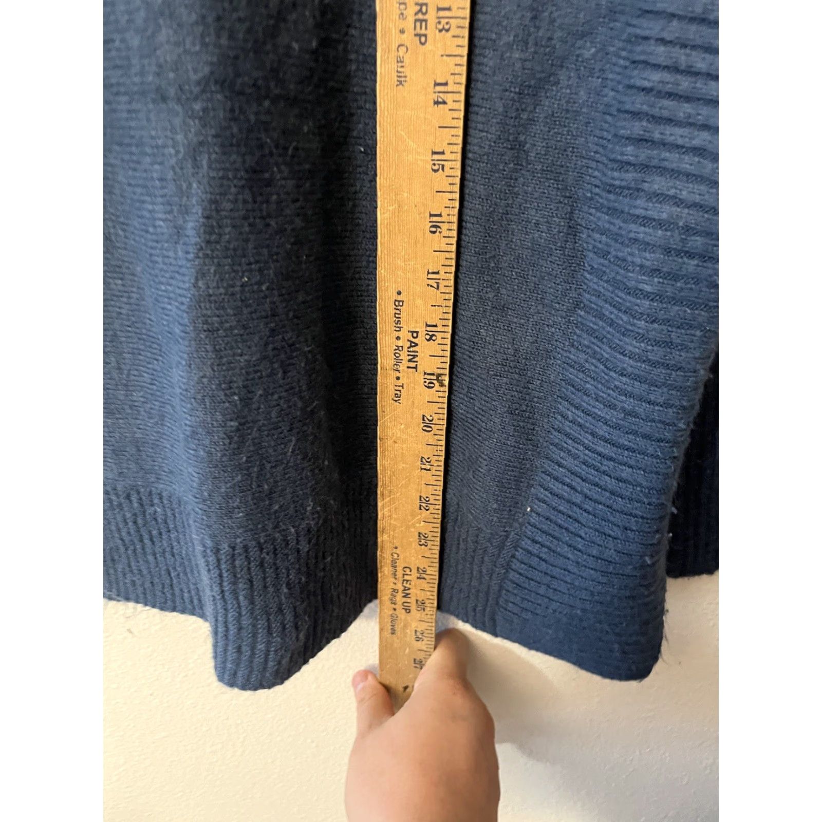 Vintage Trendy Chico’s blue pullover sweater Short sleeves size 2 Acrylic Blend Size L / US 10 / IT 46 - 4 Thumbnail