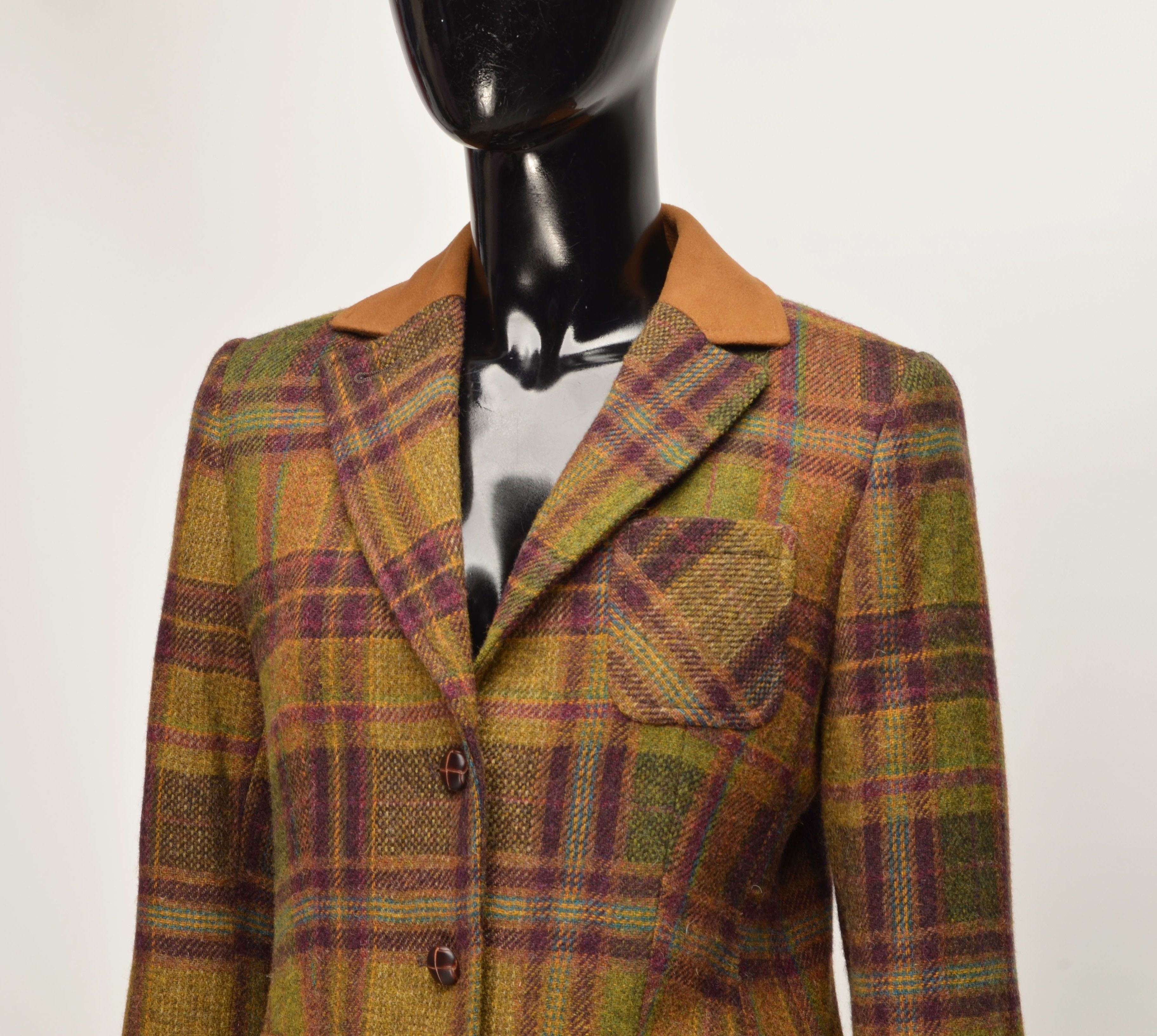Barbour Barbour Plaid Tweed Pure Wool Multicolor Allanton Jacket Size M / US 6-8 / IT 42-44 - 2 Thumbnail