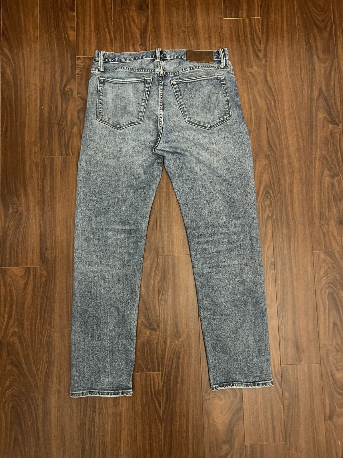 Todd Snyder Todd Snyder Straight Fit Stretch 5-Pocket Denim Jeans Size US 31 - 2 Thumbnail