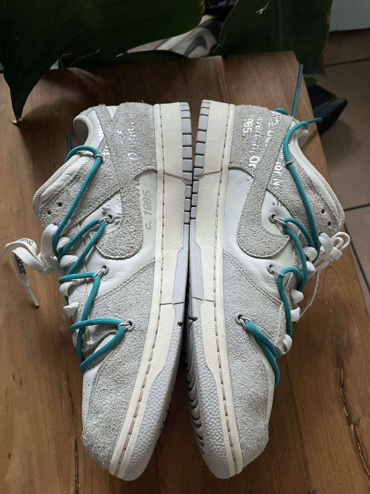 Nike Nike Dunk Off White Lot 36 Size US 12 / EU 45 - 3 Thumbnail