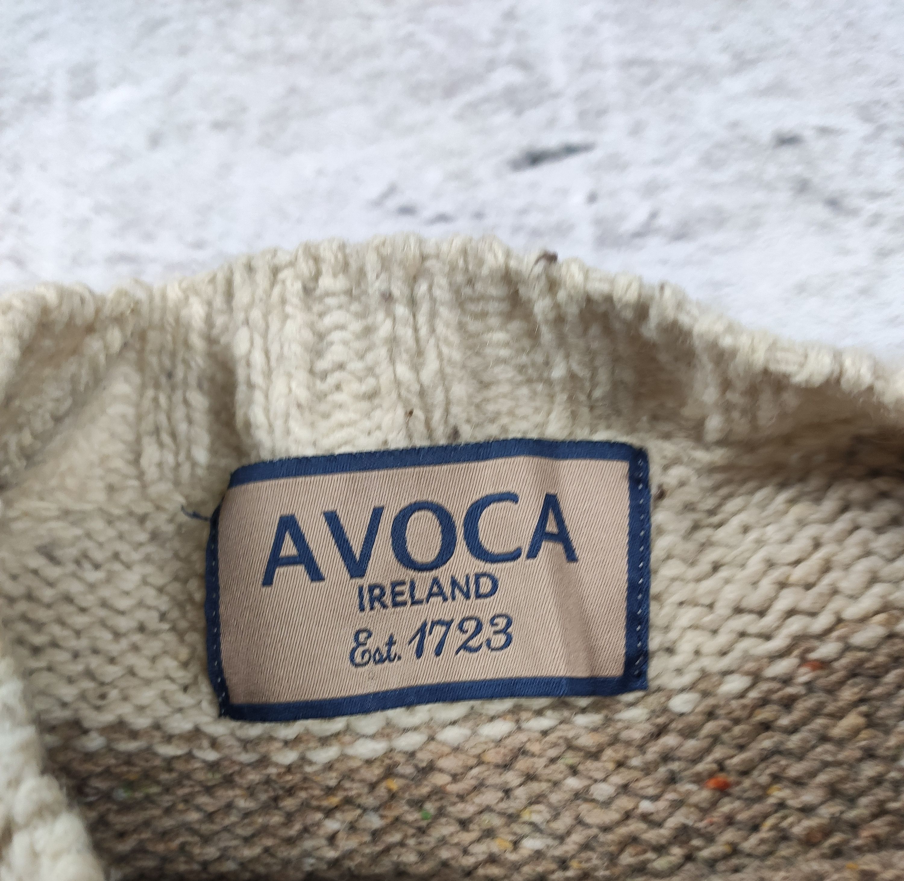 Vintage Avoca Irleand wool jumper sweater stripped Size US M / EU 48-50 / 2 - 7 Thumbnail