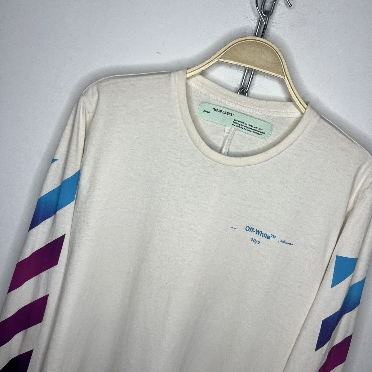 Off-White Off White 2019 Long Sleeve T Shirt Size US L / EU 52-54 / 3 - 5 Thumbnail