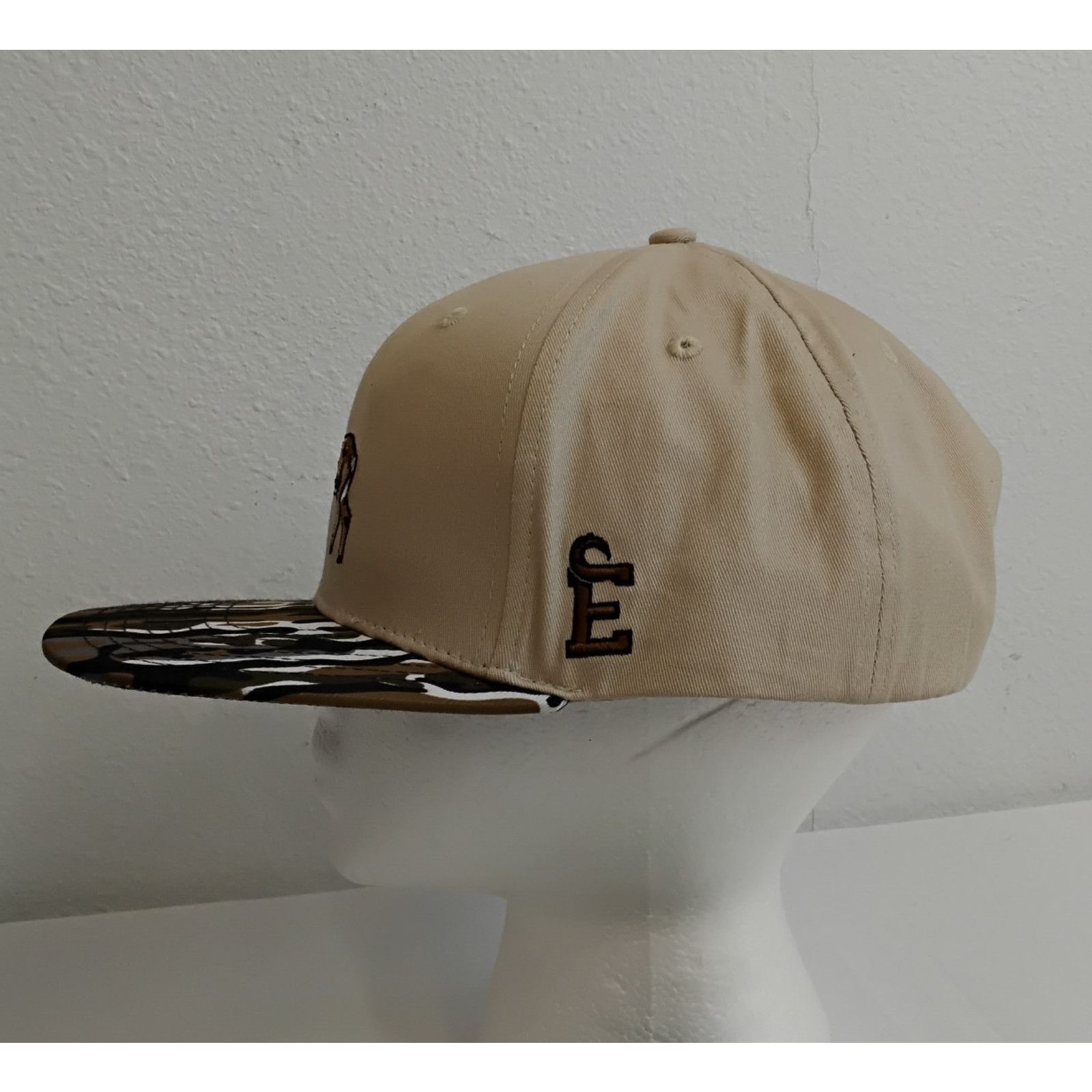 Other Embry Outdoors Snapback Brown Camo Deer Embroidered Dad Hat Size ONE SIZE - 5 Thumbnail