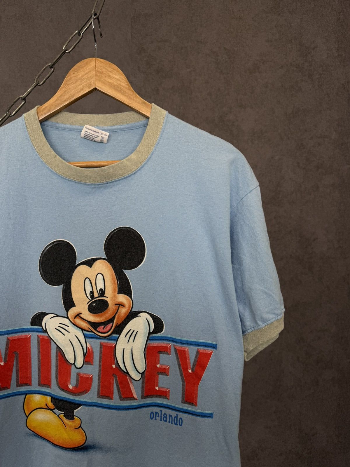 Disney × Vintage Mickey Mouse Disney made in USA vintage tee Size US L / EU 52-54 / 3 - 2 Thumbnail