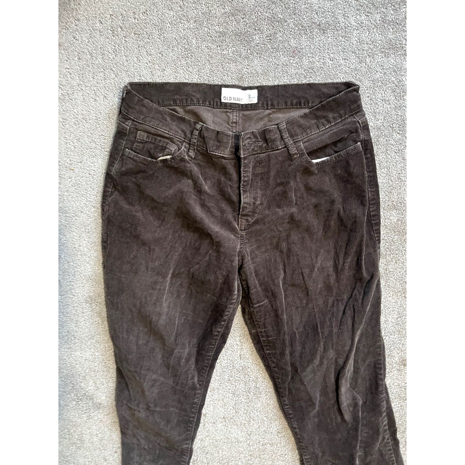 Dockers DOCKERS Pants Womens 6 Corduroy Bootcut Pockets Brown Modern Casual Adult Regular Size 6 Women Brown Size 28" / US 6 / IT 42 - 2 Thumbnail