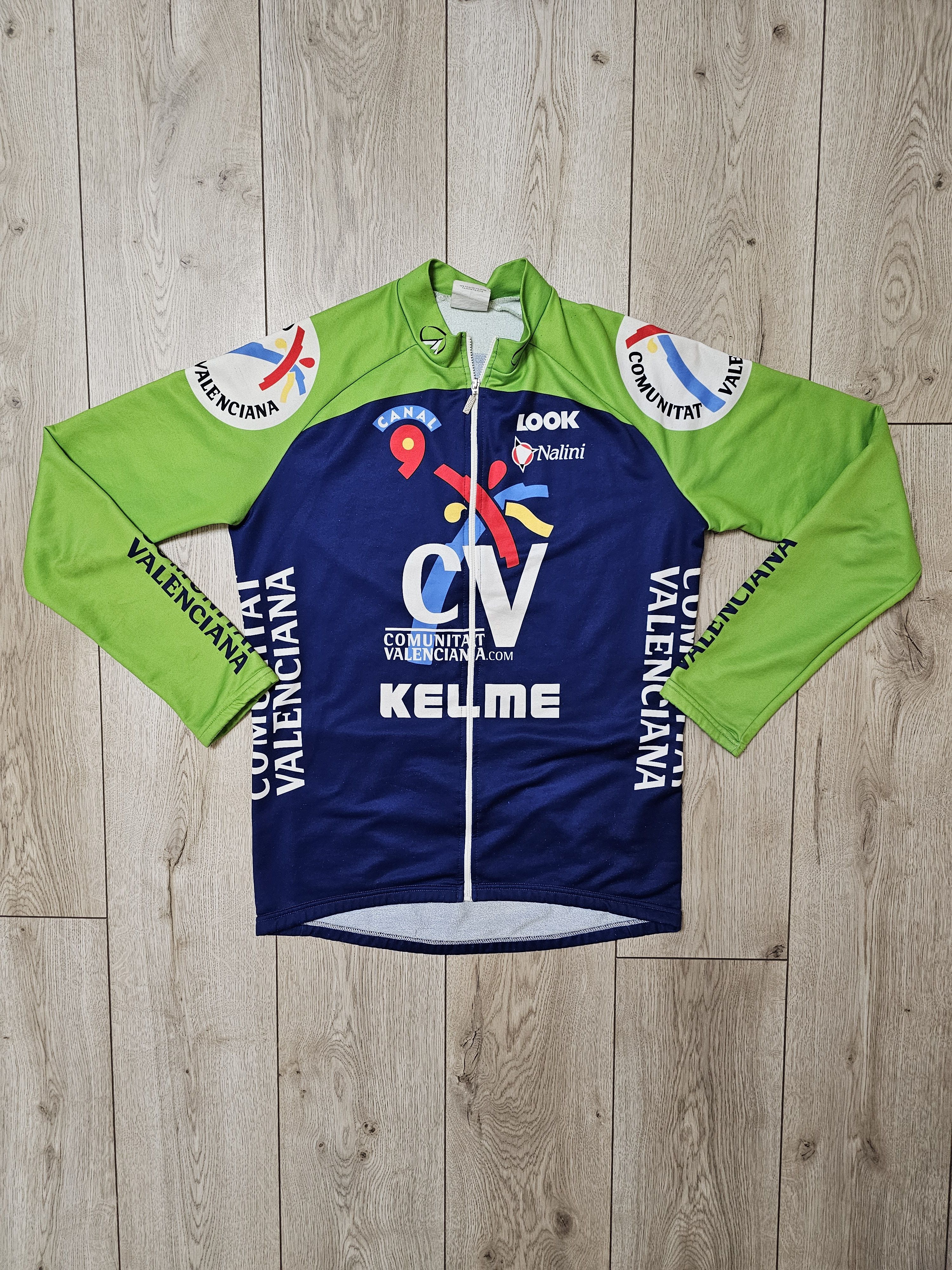 Vintage COMUNITAT VALENCIANA CYCLING JERSEY KELME VELO CYCLING TEAM Size US XL / EU 56 / 4 - 1 Thumbnail
