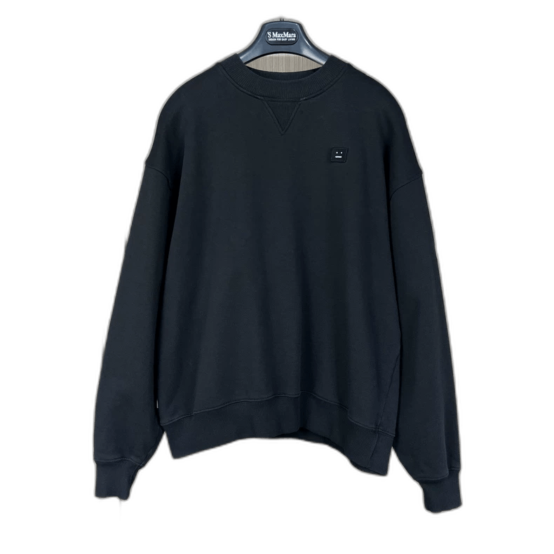 Acne Studios Acne Studios Embroidered Smiley Sweatshirt XXS Size US XXS / EU 40 - 1 Thumbnail