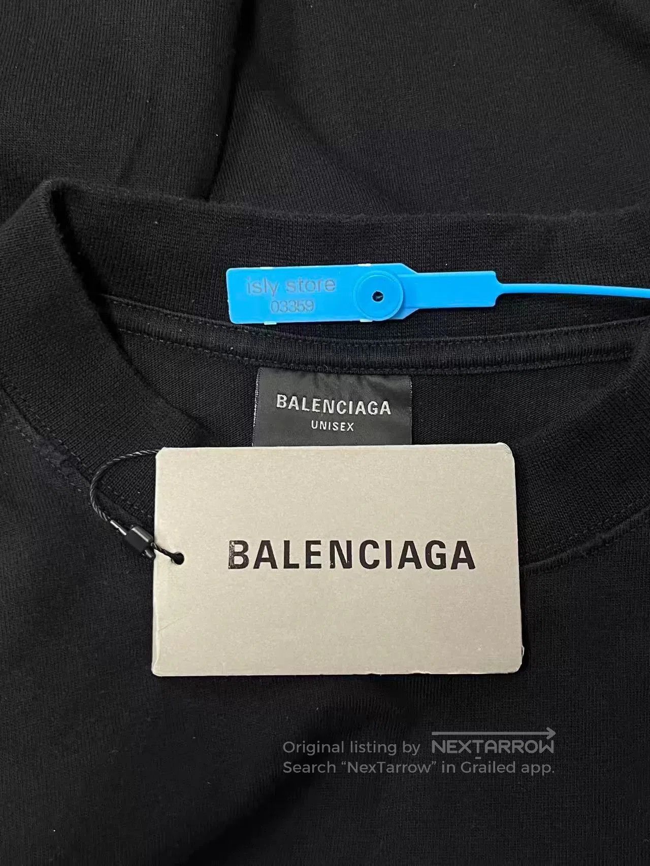 Balenciaga Balenciaga Logo Print Crewneck Short-Sleeve T-Shirt. Size US M / EU 48-50 / 2 - 7 Thumbnail