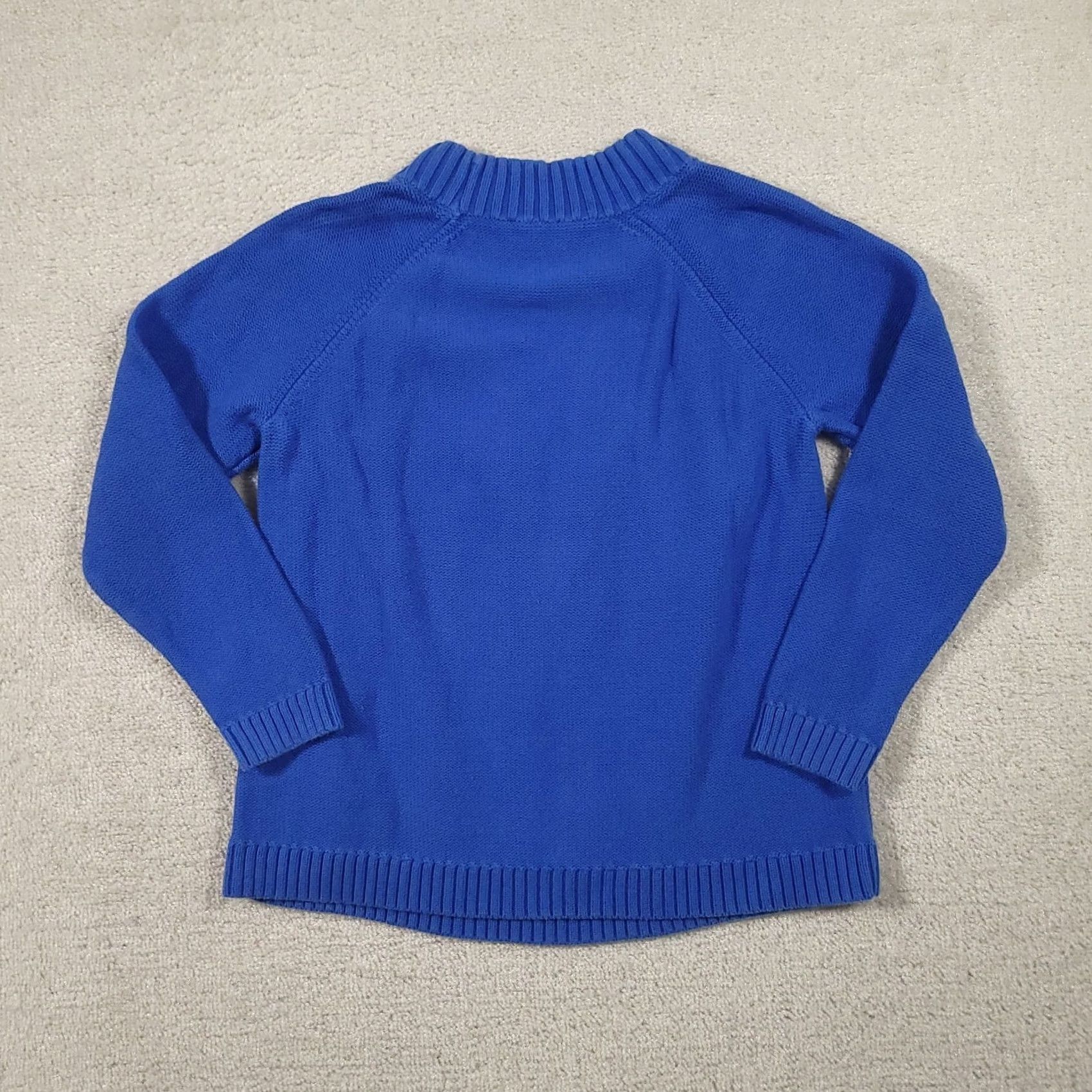 Talbots Talbots Cable Knit Crewneck Sweater Blue Size Medium Petite Size M / US 6-8 / IT 42-44 - 7 Thumbnail