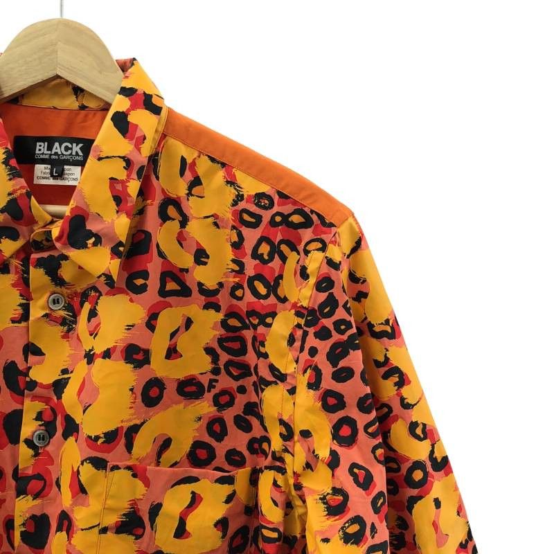 Comme des Garcons Black Shirt Overall Pattern Long Sleeve Size US L / EU 52-54 / 3 - 2 Thumbnail
