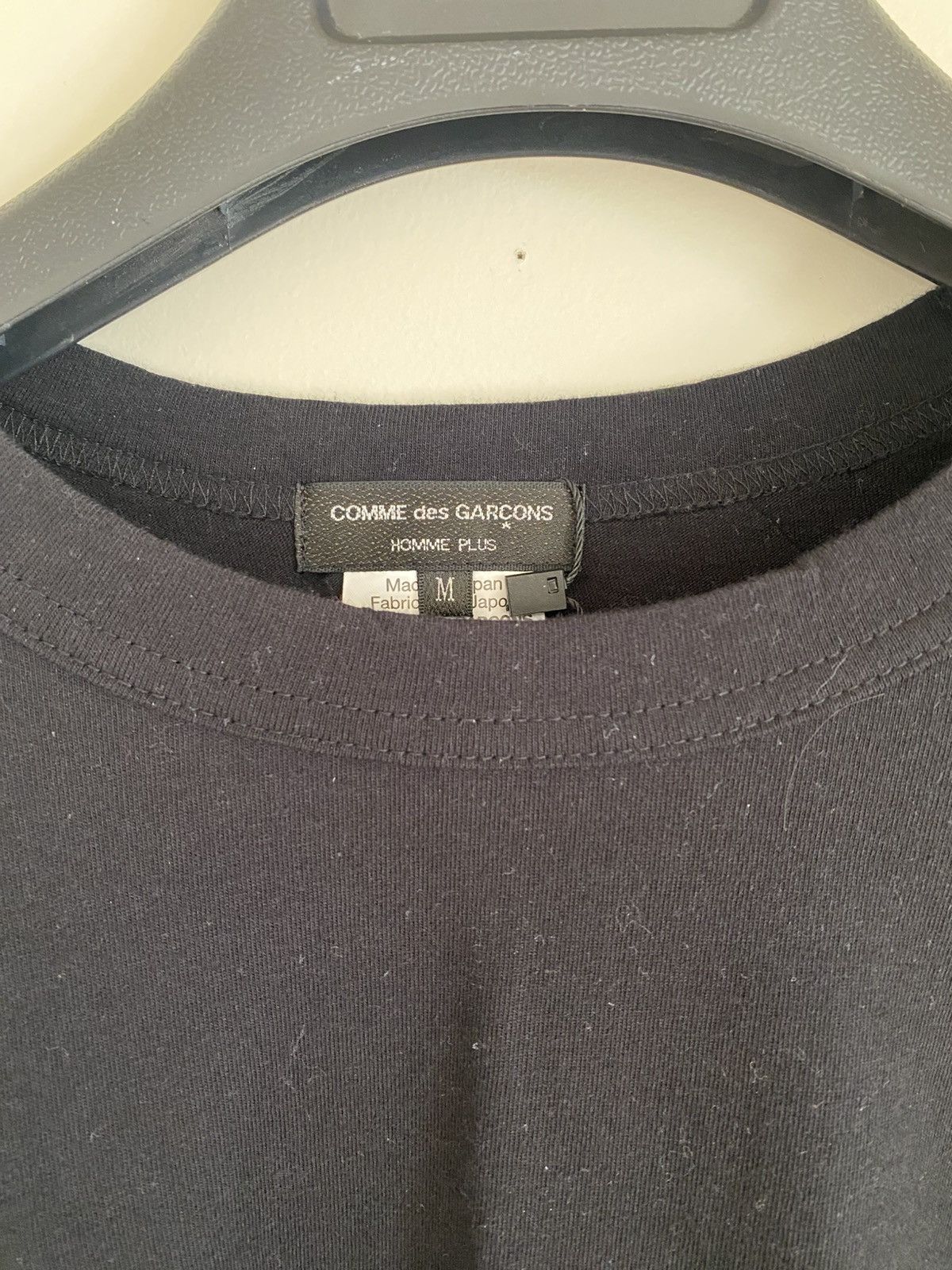 Comme des Garcons Homme Plus CDGH+ Panelled Detailed T-shirt Size US M / EU 48-50 / 2 - 2 Thumbnail