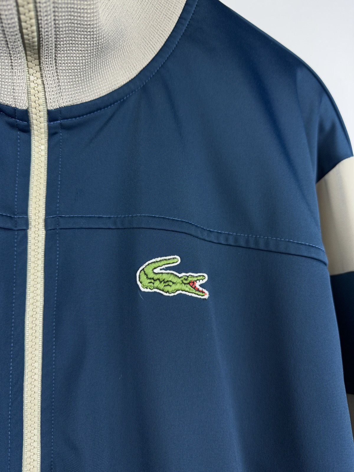 Lacoste × Vintage Vintage Y2K Lacoste Chemice Retro Zip Track Top Size US M / EU 48-50 / 2 - 7 Thumbnail