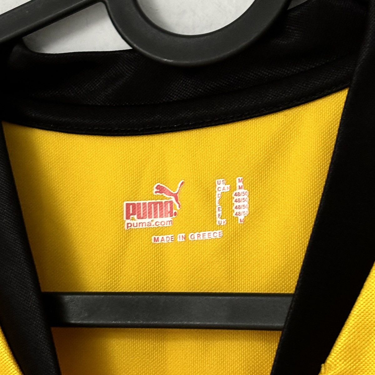 Puma × Vintage 2007 2008 AEK Athens Greece Puma Home Soccer Jersey Shirt EU Size US M / EU 48-50 / 2 - 5 Thumbnail