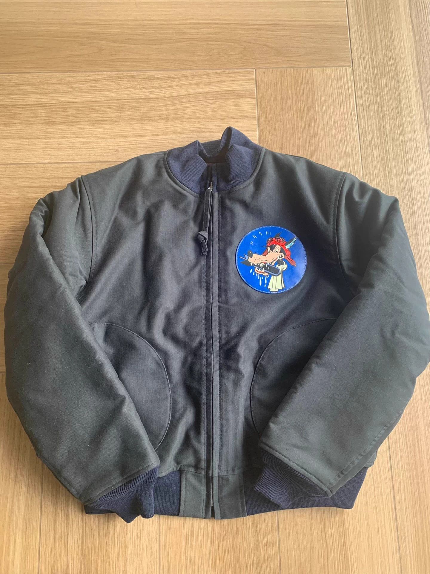 Other GIZEMO Seawolf NAF1168 WWII USN Alpaca Deck Jkt 42 Size US XS / EU 42 / 0 - 1 Thumbnail