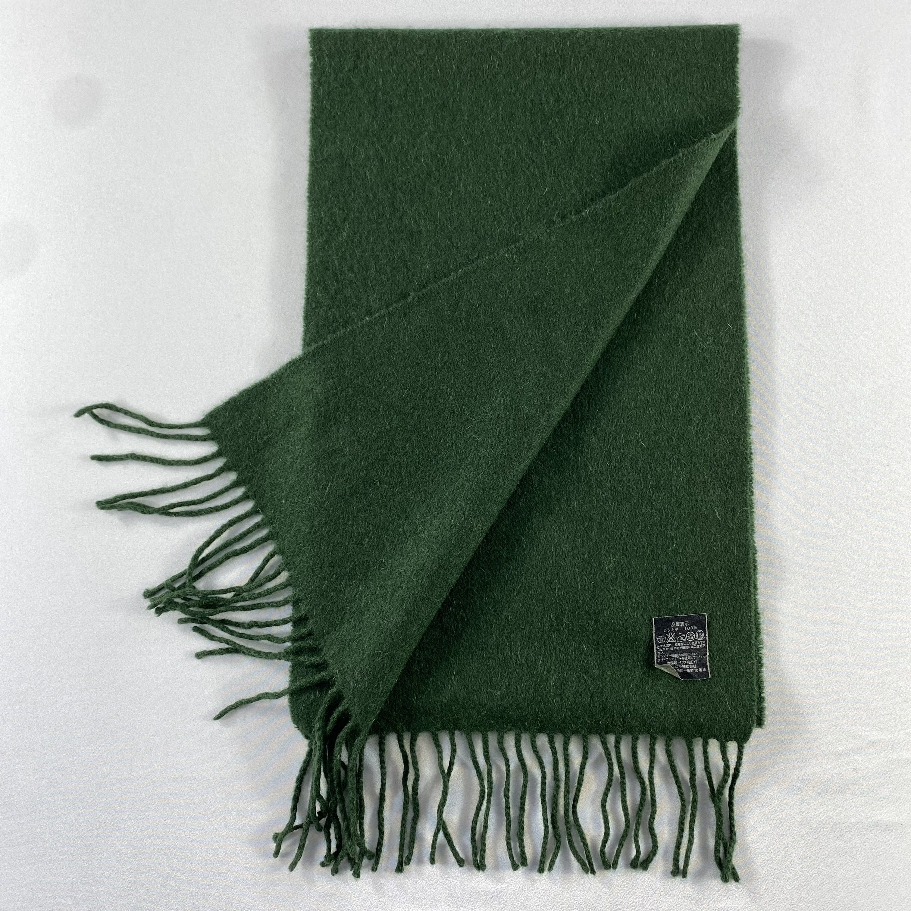 Lanvin Lanvin Plain Scarf Neck Wrap Cashmere Muffler Size ONE SIZE - 4 Thumbnail