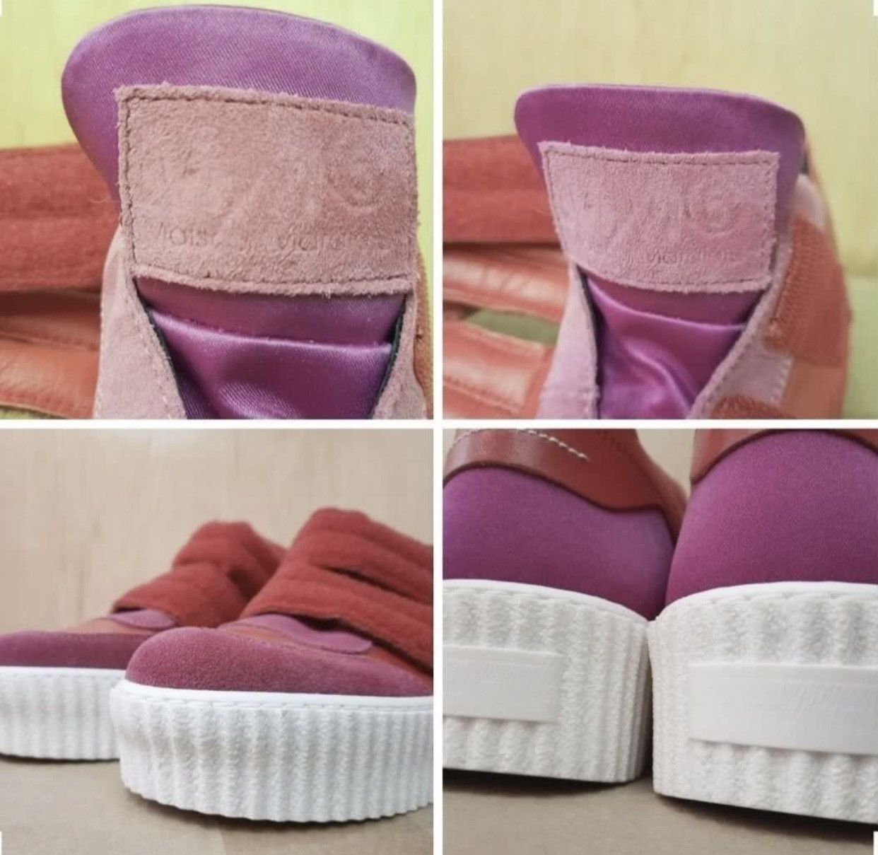 Maison Margiela MAISON MARTIN MARGIELA leather platform sneakers Size US 6 / IT 36 - 9 Thumbnail