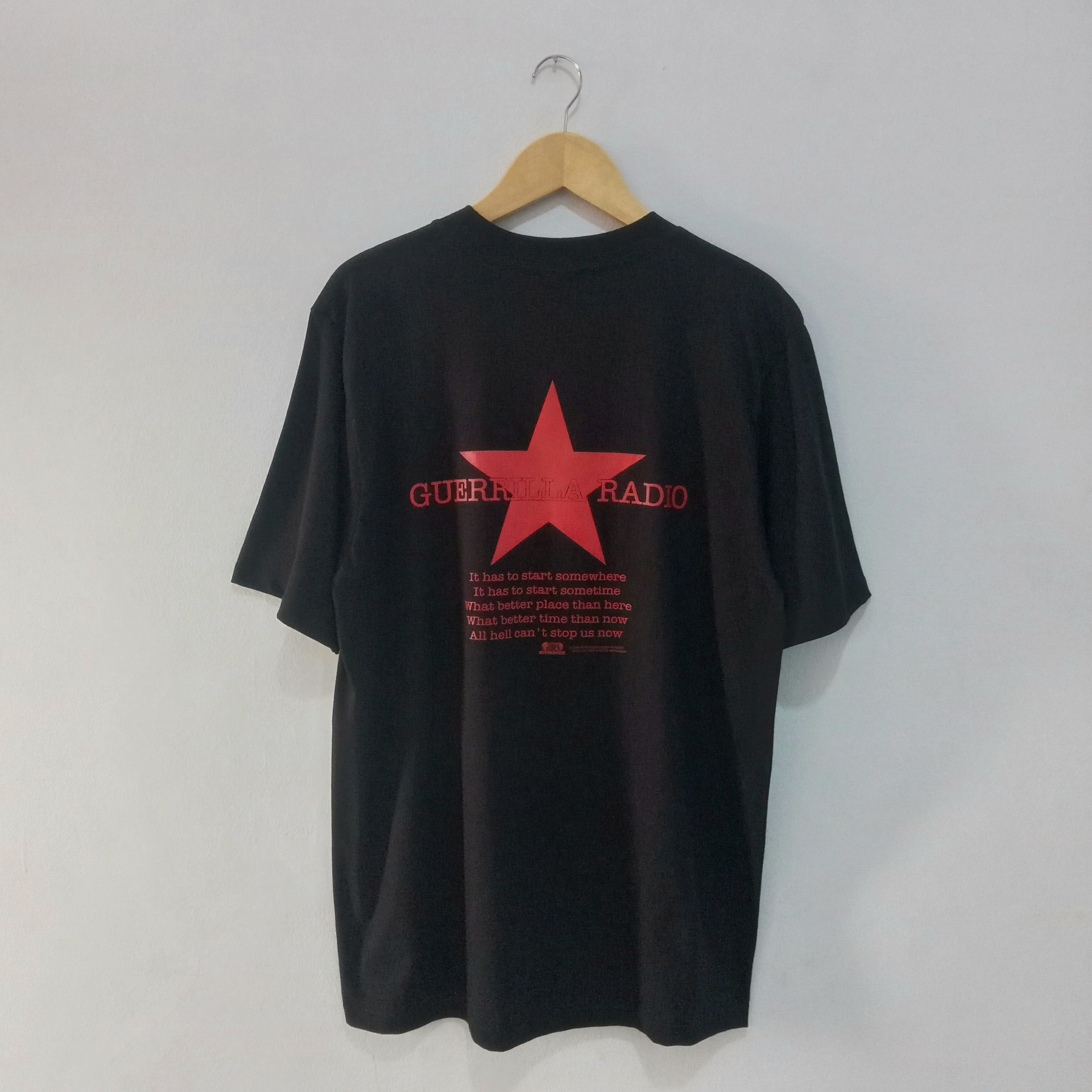 Band Tees RATM rage guerrilla radio Size US XL / EU 56 / 4 - 2 Thumbnail