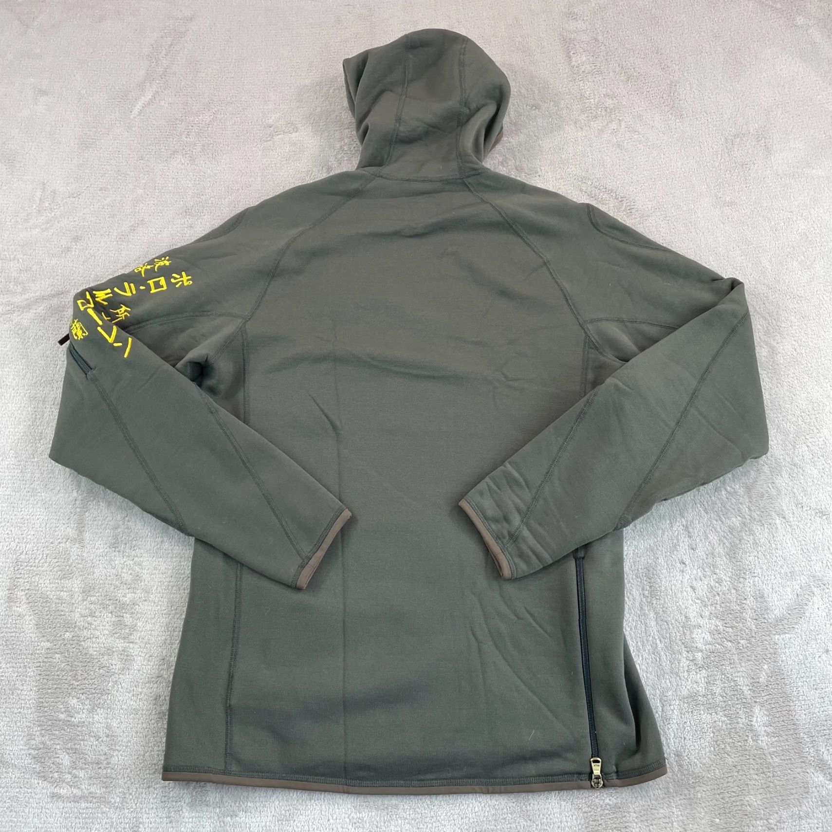 RLX Ralph Lauren VINTAGE RLX Ralph Lauren Performance Hoodie Men M Embroidered Eagle Green Size US M / EU 48-50 / 2 - 6 Thumbnail