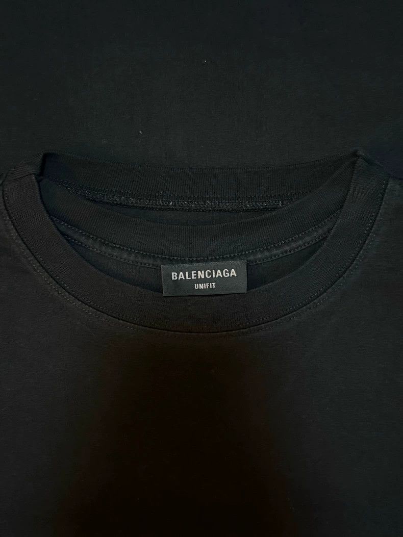 Balenciaga Balenciaga Distressed faux two-piece embroidered logo shor Size US XS / EU 42 / 0 - 3 Thumbnail