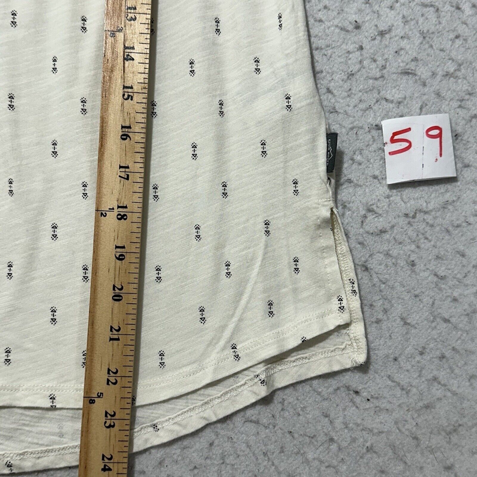 Eddie Bauer Eddie Bauer Small Cream Boho Pullover Tank Top Blouse Size S / US 4 / IT 40 - 9 Thumbnail