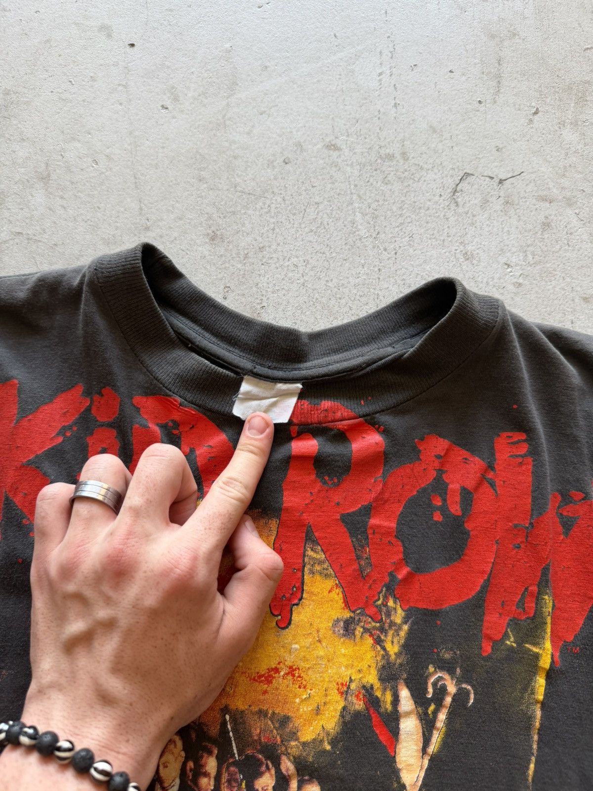 Vintage 1991 Skid Row ‘Slave to the Grind’ Size US XL / EU 56 / 4 - 4 Thumbnail