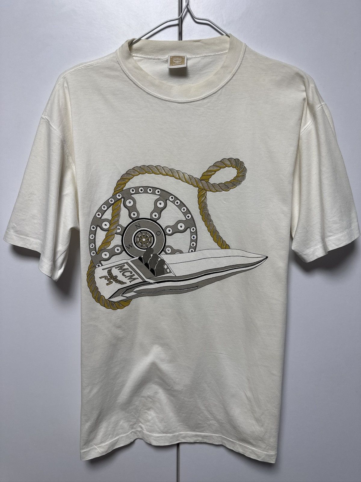 MCM MCM printed t-shirt luxury Size L / US 10 / IT 46 - 6 Thumbnail