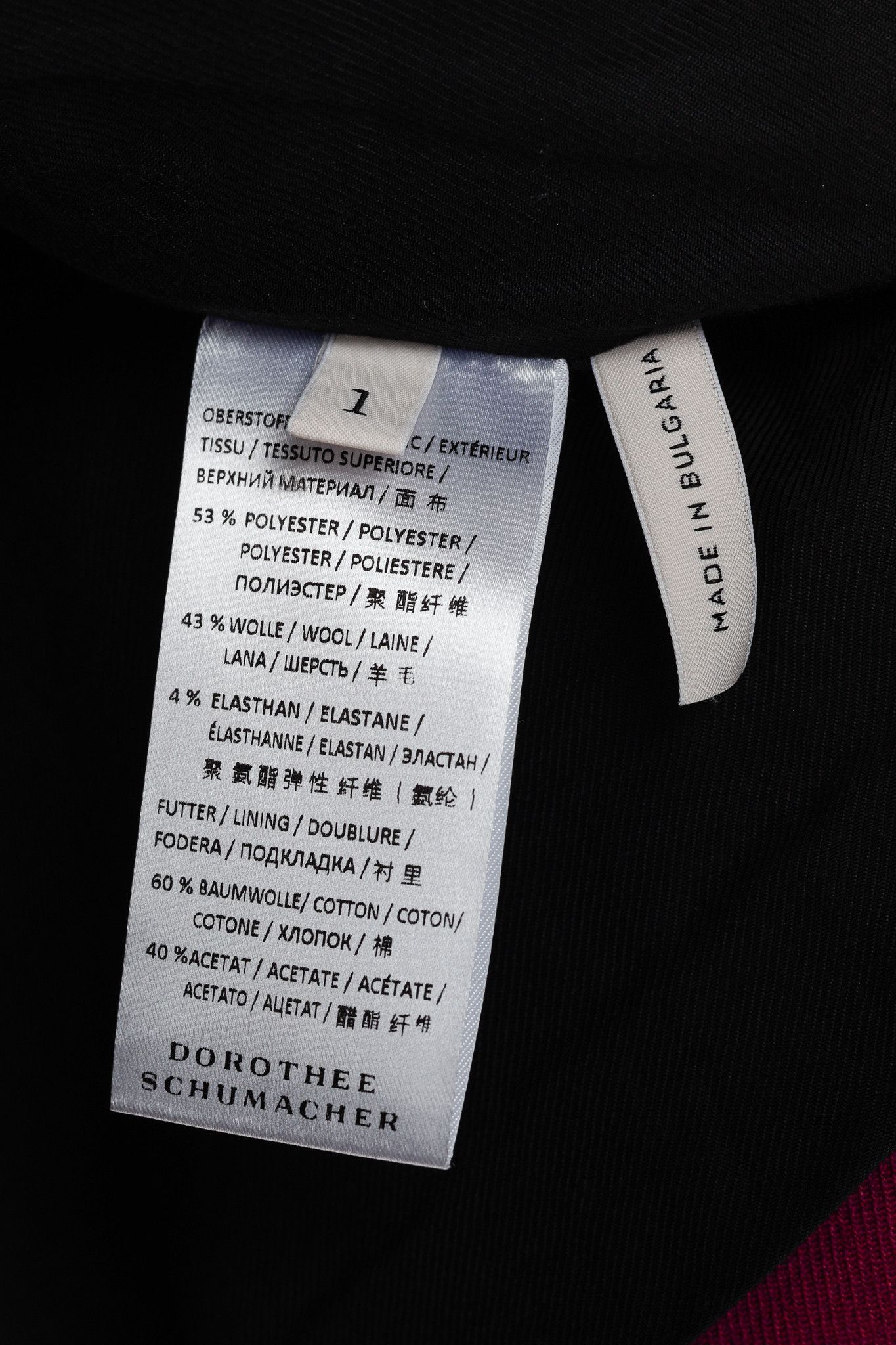 DOROTHEE SCHUMACHER Dorothee Schumacher Business Perfection Cropped Moto Jacket Size XS / US 0-2 / IT 36-38 - 8 Thumbnail