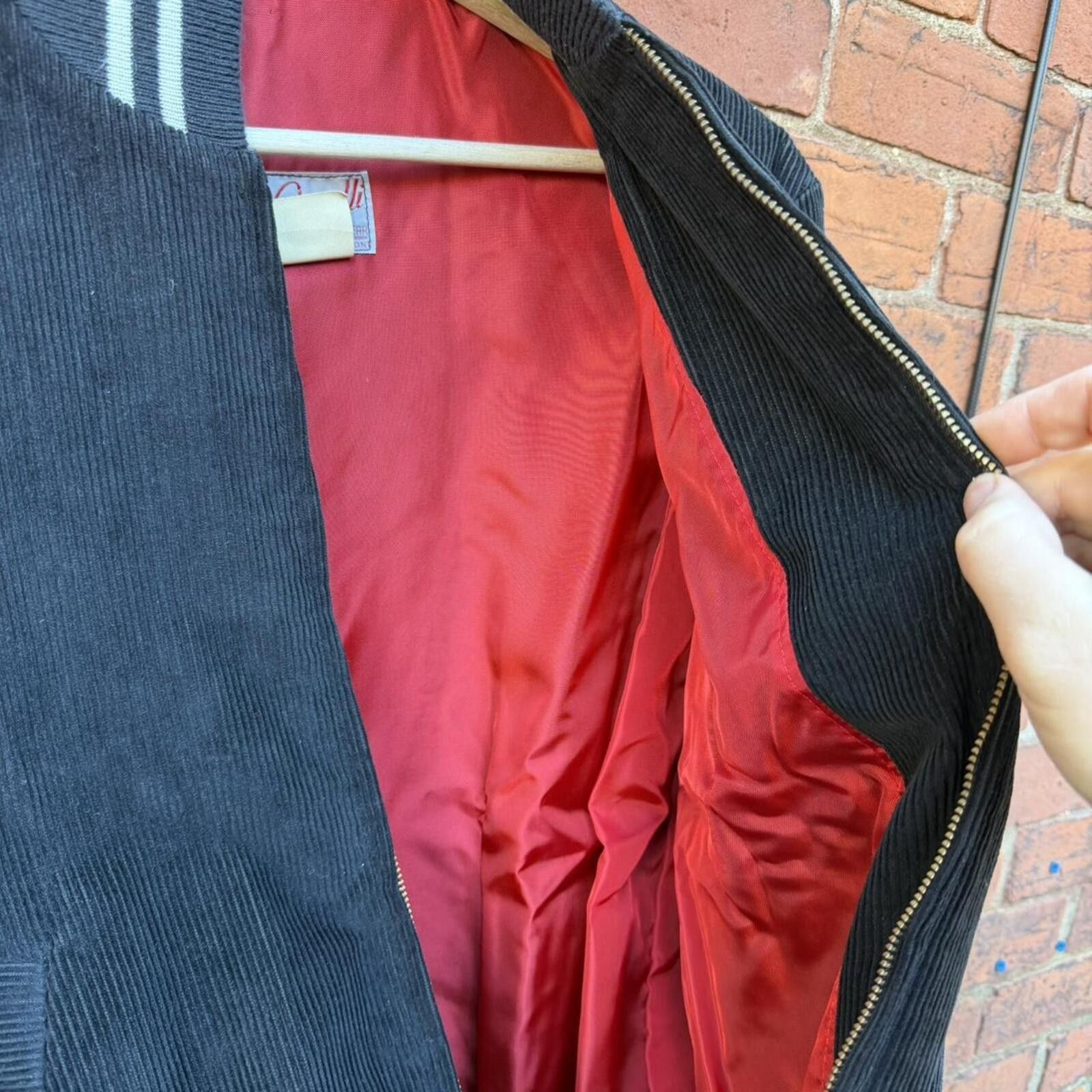 Other vintage cappelli sports wear corduroy zip up jacket 70s 46 Size US XL / EU 56 / 4 - 6 Thumbnail