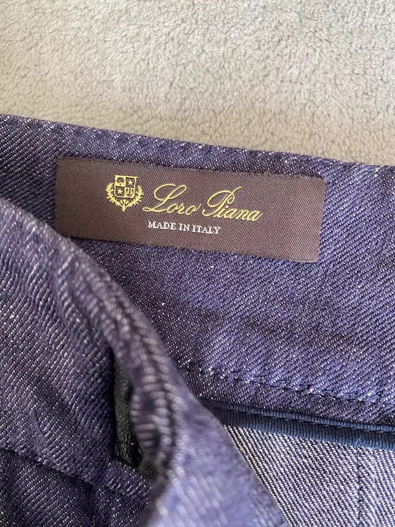 Loro Piana LORO PIANA Flax shorts with leather patch Size 25" / US 0 / IT 36 - 3 Thumbnail